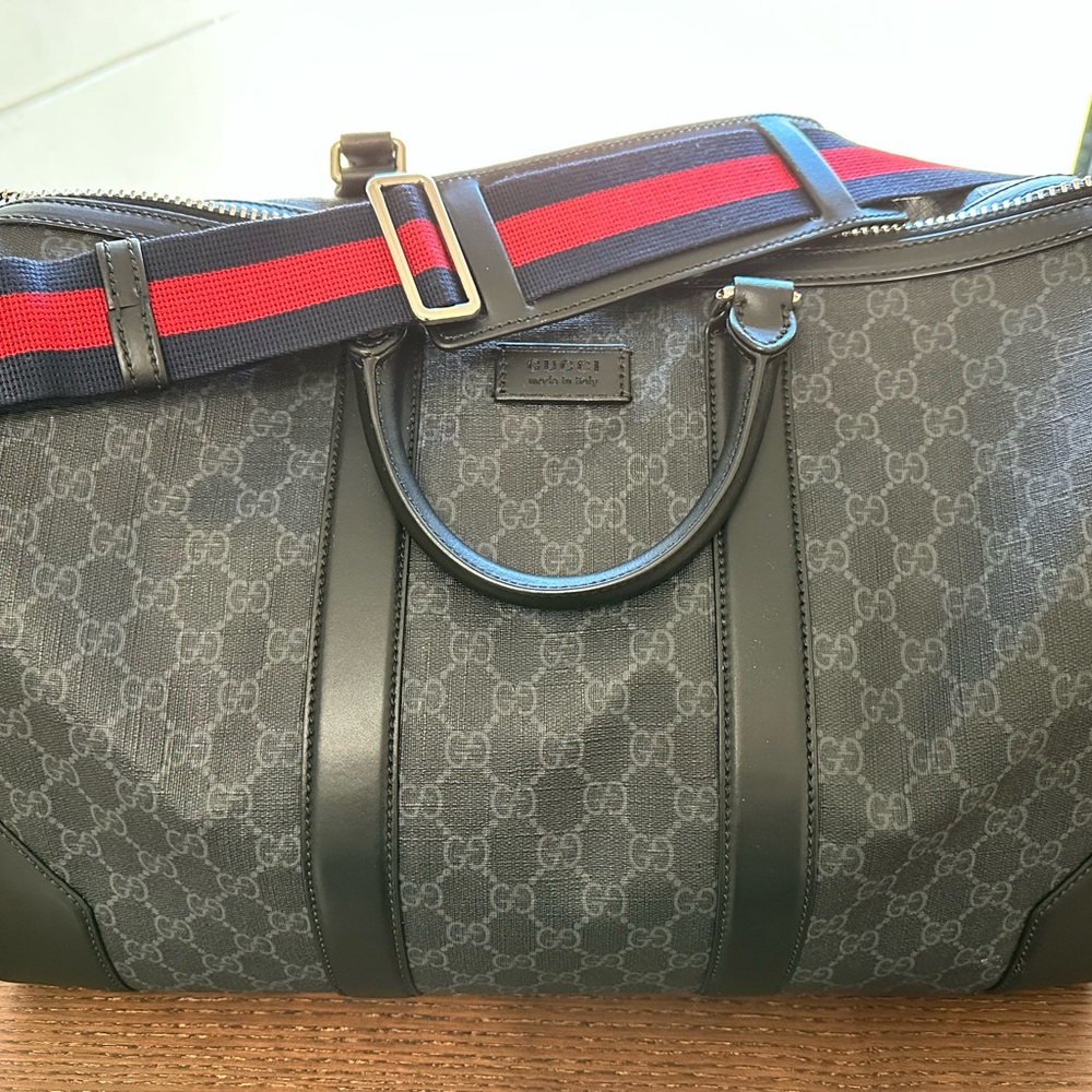 Gucci Black and Gray Men's Bag